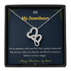Heart to Heart Necklace – Romantic Christmas Gift for Wife | Symbol of True Connection & Eternal Love | Elegant Jewelry She'll Cherish Always