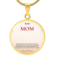 Elegant Christmas Gift for Mom | Modern Jewelry That Reflects Love & Style | Unique Necklace She'll Adore