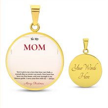Elegant Christmas Gift for Mom | Modern Jewelry That Reflects Love & Style | Unique Necklace She'll Adore