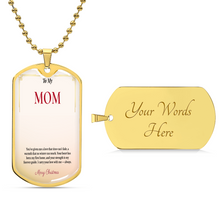 Stylish Christmas Gift for Mom | Bold Jewelry That Combines Strength & Love | Unique Gift She'll Cherish