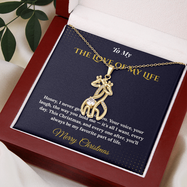 Giraffe Necklace – Cute Christmas Gift for Wife | Symbol of Grace, Love & Loyalty