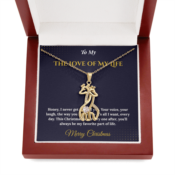 Giraffe Necklace – Cute Christmas Gift for Wife | Symbol of Grace, Love & Loyalty