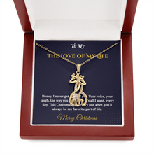 Giraffe Necklace – Cute Christmas Gift for Wife | Symbol of Grace, Love & Loyalty