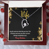 Make Her Heart Melt – Forever Love Heart Necklace, The Perfect Christmas Gift for Your Wife