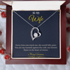 Forever Love Necklace – Elegant Christmas Gift for Wife | Romantic Jewelry That Expresses Endless Devotion | Timeless Keepsake She'll Cherish Forever
