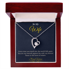 Forever Love Necklace – Elegant Christmas Gift for Wife | Romantic Jewelry That Expresses Endless Devotion | Timeless Keepsake She'll Cherish Forever