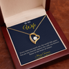 Forever Love Necklace – Elegant Christmas Gift for Wife | Romantic Jewelry That Expresses Endless Devotion | Timeless Keepsake She'll Cherish Forever