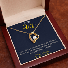 Forever Love Necklace – Elegant Christmas Gift for Wife | Romantic Jewelry That Expresses Endless Devotion | Timeless Keepsake She'll Cherish Forever