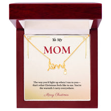 Heartfelt Christmas Gift for Mom | Elegant Jewelry That Spells Out Love Beautifully | Timeless Holiday Keepsake She'll Adore