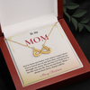 Elegant Christmas Gift for Mom | Timeless Jewelry That Represents Infinite Love | Heartfelt Keepsake She'll Adore