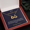 Endless Love Necklace – Romantic Christmas Gift for Wife | Timeless Jewelry That Represents Infinite Devotion | Elegant Holiday Keepsake for Her
