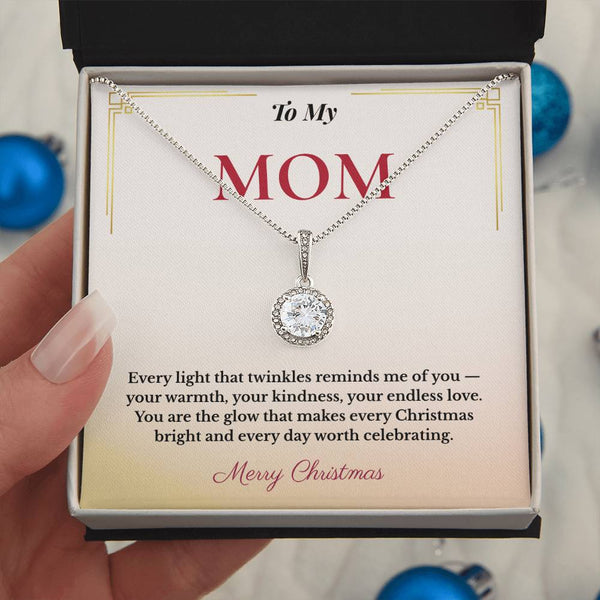 Elegant Christmas Gift for Mom | Sparkling Jewelry That Symbolizes Faith, Love & Strength | Timeless Holiday Keepsake She'll Treasure
