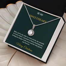 Eternal Hope Necklace – Elegant Christmas Gift for Wife | Sparkling Jewelry That Symbolizes Faith & Love | Timeless Holiday Keepsake for Her