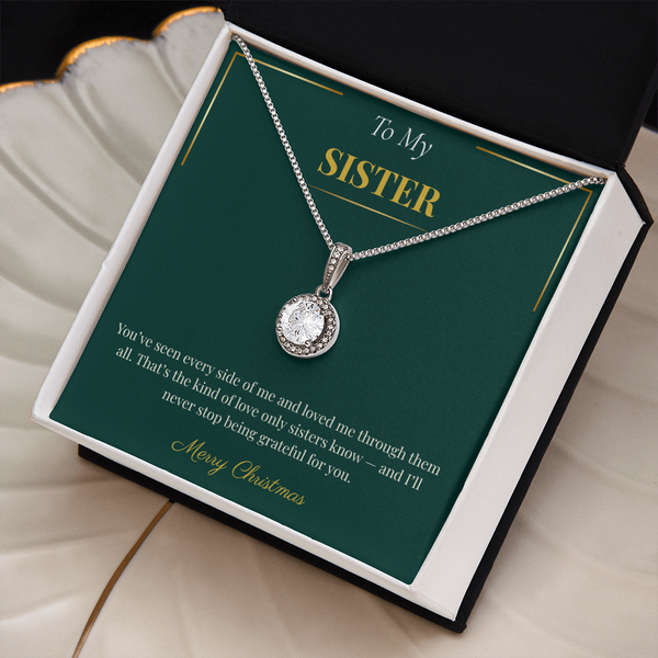 Eternal Hope Necklace – Meaningful Christmas Gift for Sister | Inspirational Holiday Jewelry