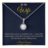 Eternal Hope Necklace – Elegant Christmas Gift for Wife | Sparkling Jewelry That Symbolizes Faith & Love | Timeless Holiday Keepsake for Her