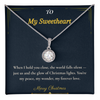 Eternal Hope Necklace – Elegant Christmas Gift for Wife | Sparkling Jewelry That Symbolizes Faith & Love | Timeless Holiday Keepsake for Her