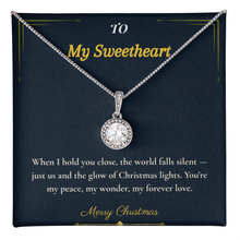 Eternal Hope Necklace – Elegant Christmas Gift for Wife | Sparkling Jewelry That Symbolizes Faith & Love | Timeless Holiday Keepsake for Her