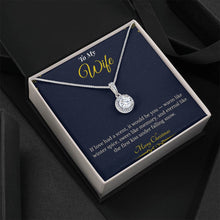 Eternal Hope Necklace – Elegant Christmas Gift for Wife | Sparkling Jewelry That Symbolizes Faith & Love | Timeless Holiday Keepsake for Her