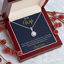 Eternal Hope Necklace – Elegant Christmas Gift for Wife | Sparkling Jewelry That Symbolizes Faith & Love | Timeless Holiday Keepsake for Her