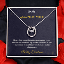 Lucky in Love Necklace – Romantic Christmas Gift for Wife | Charming Jewelry That Brings Love & Fortune | Elegant Keepsake She'll Treasure
