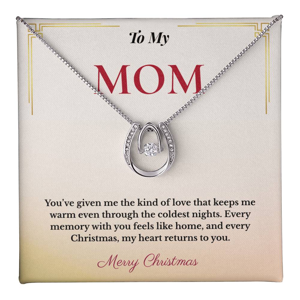 Heartwarming Christmas Gift for Mom | Charming Jewelry That Brings Love, Joy & Fortune | Elegant Keepsake She'll Treasure