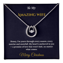 Lucky in Love Necklace – Romantic Christmas Gift for Wife | Charming Jewelry That Brings Love & Fortune | Elegant Keepsake She'll Treasure