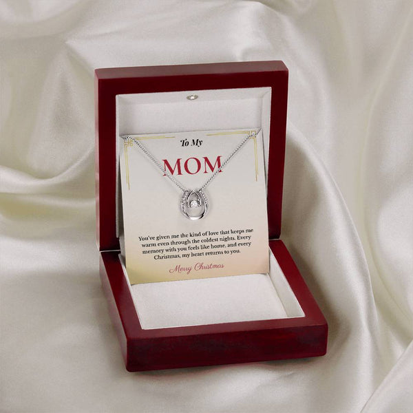 Heartwarming Christmas Gift for Mom | Charming Jewelry That Brings Love, Joy & Fortune | Elegant Keepsake She'll Treasure