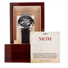Elegant Christmas Gift for Mom | Luxury Timepiece That Blends Sophistication & Love | Timeless Keepsake She'll Treasure Forever