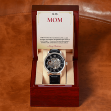 Elegant Christmas Gift for Mom | Luxury Timepiece That Blends Sophistication & Love | Timeless Keepsake She'll Treasure Forever