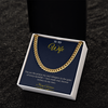 Cuban Link Chain – Stylish Christmas Gift for Husband | Modern Jewelry That Reflects Strength & Elegance | Luxury Holiday Necklace he'll Love