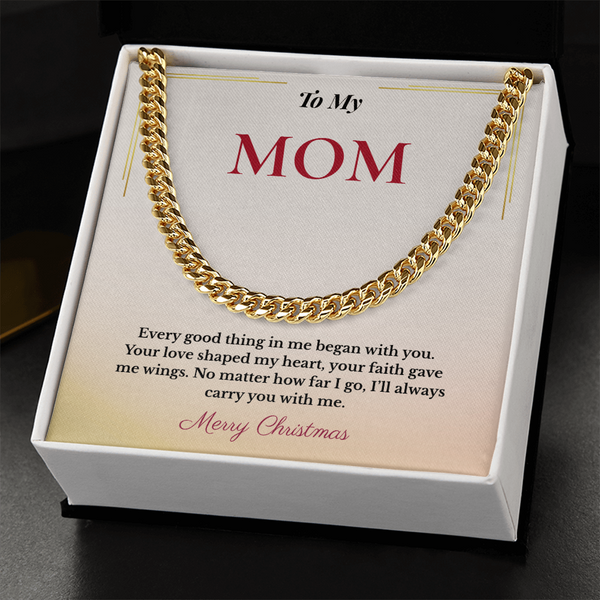 Stylish Christmas Gift for Mom | Modern Jewelry That Reflects Her Strength & Grace | Luxury Holiday Necklacez She'll Love