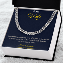 Cuban Link Chain – Stylish Christmas Gift for Husband | Modern Jewelry That Reflects Strength & Elegance | Luxury Holiday Necklace he'll Love