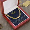 Cuban Link Chain – Stylish Christmas Gift for Husband | Modern Jewelry That Reflects Strength & Elegance | Luxury Holiday Necklace he'll Love