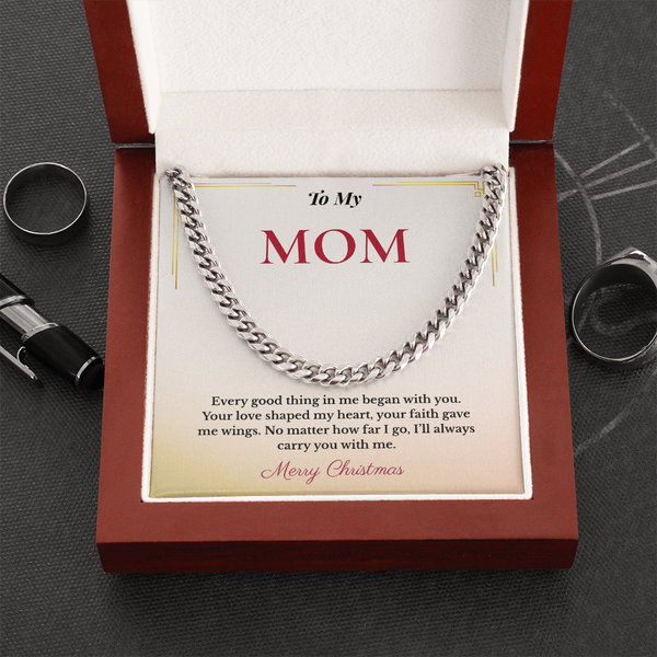 Stylish Christmas Gift for Mom | Modern Jewelry That Reflects Her Strength & Grace | Luxury Holiday Necklacez She'll Love