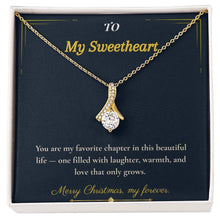 Alluring Beauty Necklace – Romantic Christmas Gift for Wife | Dazzling Jewelry That Celebrates Her Grace | Perfect Holiday Surprise She'll Adore