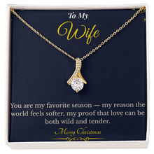 Alluring Beauty Necklace – Romantic Christmas Gift for Wife | Dazzling Jewelry That Celebrates Her Grace | Perfect Holiday Surprise She'll Adore