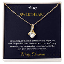 Alluring Beauty Necklace – Romantic Christmas Gift for Wife | Dazzling Jewelry That Celebrates Her Grace | Perfect Holiday Surprise She'll Adore