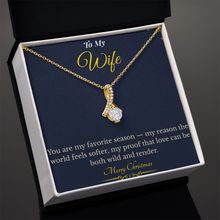 Alluring Beauty Necklace – Romantic Christmas Gift for Wife | Dazzling Jewelry That Celebrates Her Grace | Perfect Holiday Surprise She'll Adore