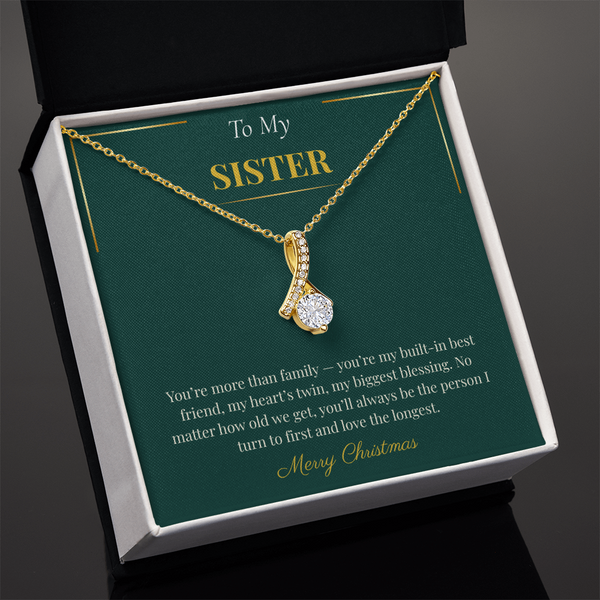 Alluring Beauty Necklace – Beautiful Christmas Gift for Sister | Romantic Holiday Jewelry Trend