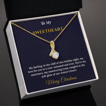 Alluring Beauty Necklace – Romantic Christmas Gift for Wife | Dazzling Jewelry That Celebrates Her Grace | Perfect Holiday Surprise She'll Adore