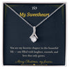 Alluring Beauty Necklace – Romantic Christmas Gift for Wife | Dazzling Jewelry That Celebrates Her Grace | Perfect Holiday Surprise She'll Adore