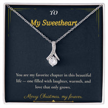 Alluring Beauty Necklace – Romantic Christmas Gift for Wife | Dazzling Jewelry That Celebrates Her Grace | Perfect Holiday Surprise She'll Adore