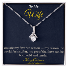 Alluring Beauty Necklace – Romantic Christmas Gift for Wife | Dazzling Jewelry That Celebrates Her Grace | Perfect Holiday Surprise She'll Adore