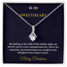 Alluring Beauty Necklace – Romantic Christmas Gift for Wife | Dazzling Jewelry That Celebrates Her Grace | Perfect Holiday Surprise She'll Adore
