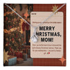 unique christmas gift for mom with customised Gift Card | Merry Christmas MOM