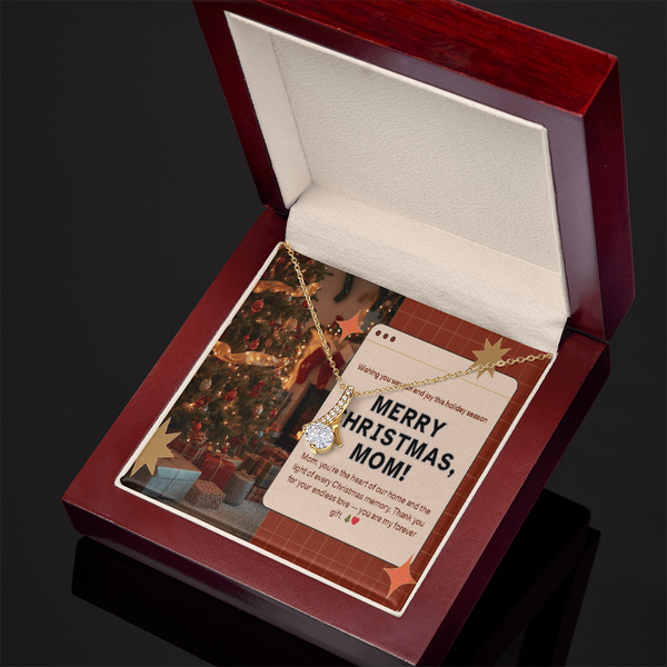 unique christmas gift for mom with customised Gift Card | Merry Christmas MOM