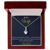 Alluring Beauty Necklace – Romantic Christmas Gift for Wife | Dazzling Jewelry That Celebrates Her Grace | Perfect Holiday Surprise She'll Adore