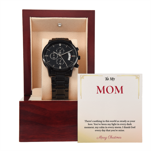 Luxury Christmas Gift for Mom | Stylish Timepiece That Combines Elegance & Sentiment | Perfect Holiday Gift She'll Adore