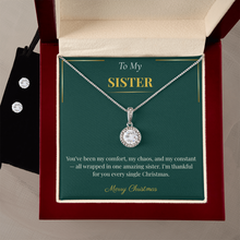 Eternal Hope Necklace and Earring Set – Meaningful Christmas Gift for Sister | Inspirational Holiday Jewelry Duo