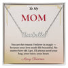 Personalized Christmas Gift for Mom | Engraved Jewelry That Captures Your Love | Elegant Custom Keepsake She'll Cherish